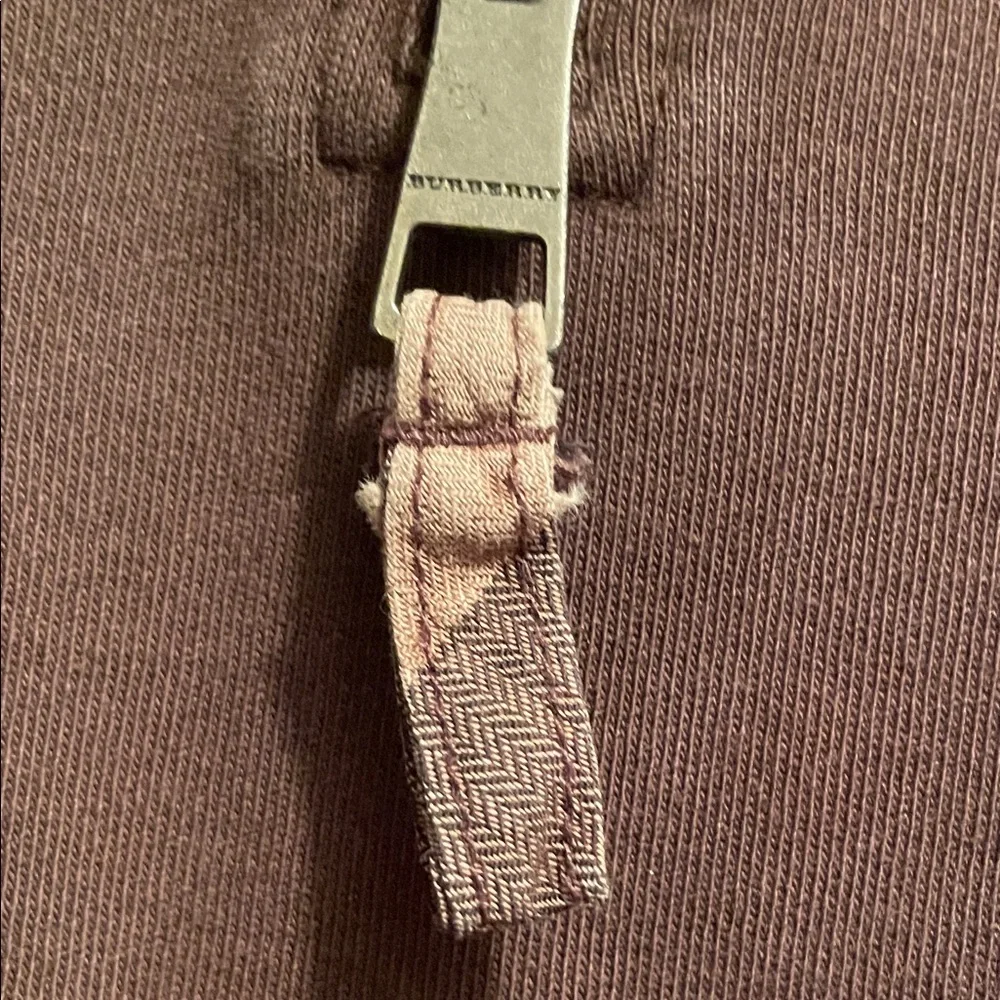 Burberry Brit quarter zip pullover swestshirt